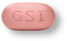 Pill with GSI imprinted on it.