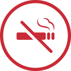 No smoking icon.