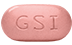 Pill with GSI imprinted on it.