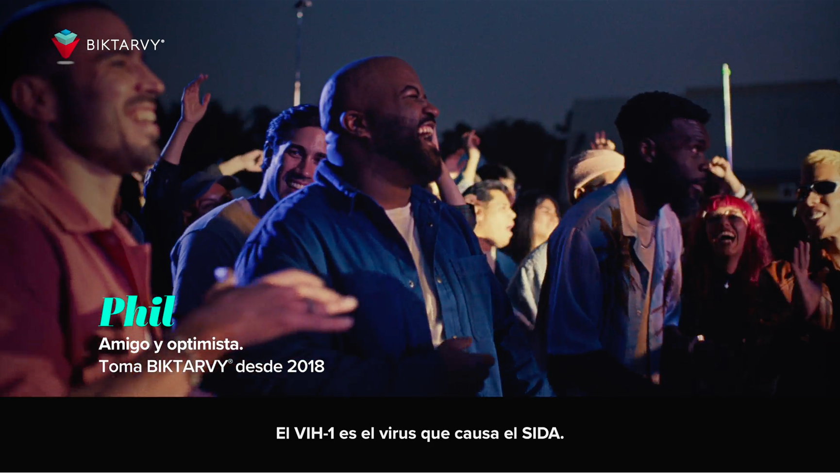 haz clic para ver el commercial de Biktarvy